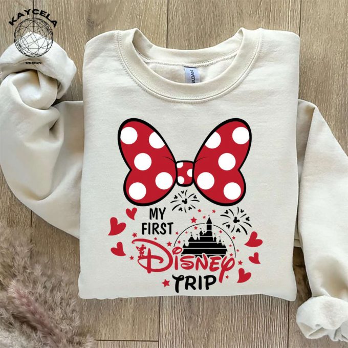 Get Ready For Your First Disney Trip With Stylish Minnie Shirts! Perfect For Matching Disney Family Outfits - Shop Now! 2