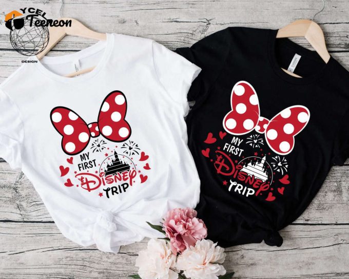 Get Ready For Your First Disney Trip With Stylish Minnie Shirts! Perfect For Matching Disney Family Outfits - Shop Now! 1