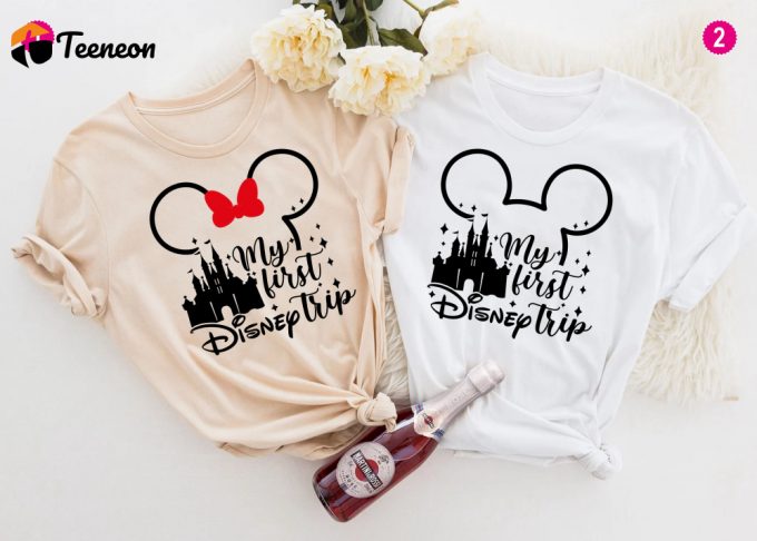 Get Ready For Your First Disney Adventure With Disney Trip Shirts - Perfect For Disneyworld Disneyland And Disney Family Fun! 1