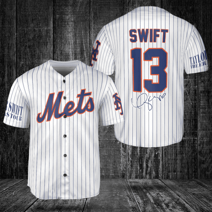 New York Mets Taylor Swift Fan Baseball Jersey - Gift For Men Women 2