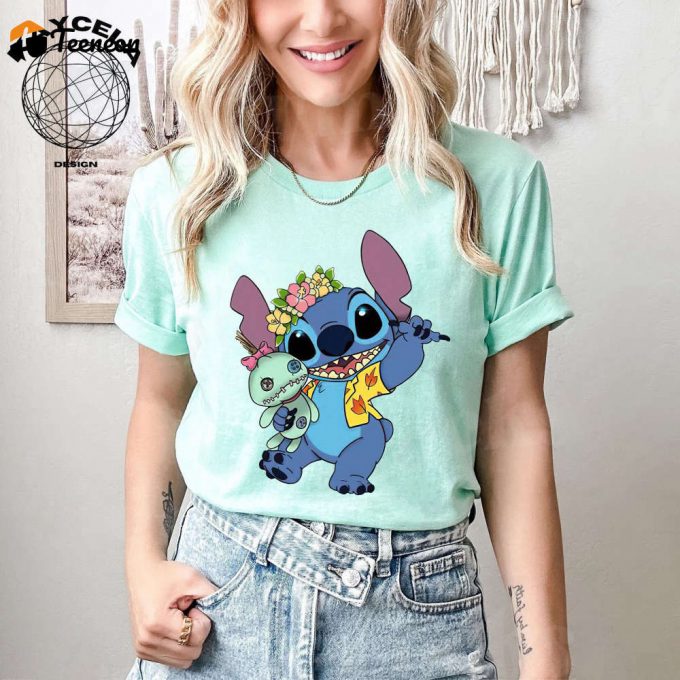 Disney Ohana Stitch Shirt – Cute &Amp;Amp; Fun Disneyland Trip &Amp;Amp; Disney World Shirts For Kids 1