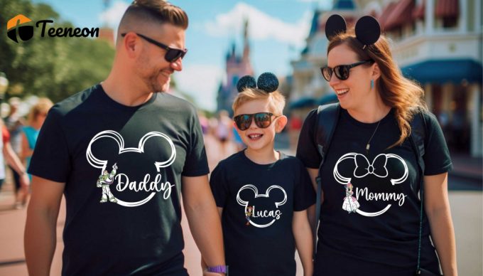 Get Your Personalized Disney Shirts &Amp;Amp; More – Toy Story Sweatshirt Family Trip Mickey Mouse &Amp;Amp; Minnie Mouse T-Shirt Andy Shirt Custom Name Shirt 1