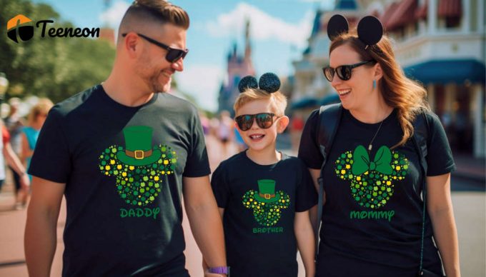 Get Festive With Personalized Patrick S Day Shirts &Amp;Amp; Custom Disney Tees! Shop Irish Mom Mickey Mouse Minnie Mouse &Amp;Amp; More 1