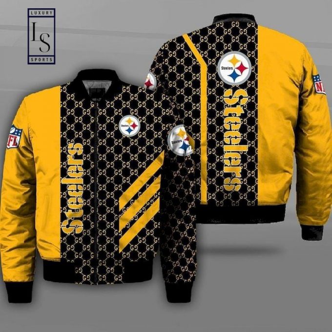 Pittsburgh Steelers Bomber Jacket - Gift For Men Women 2