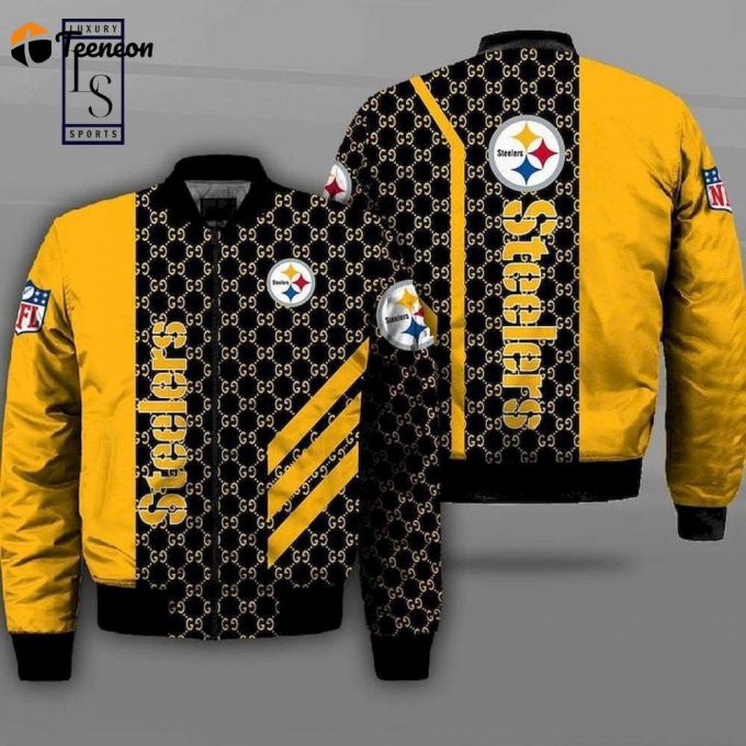 Pittsburgh Steelers Bomber Jacket - Gift For Men Women 1