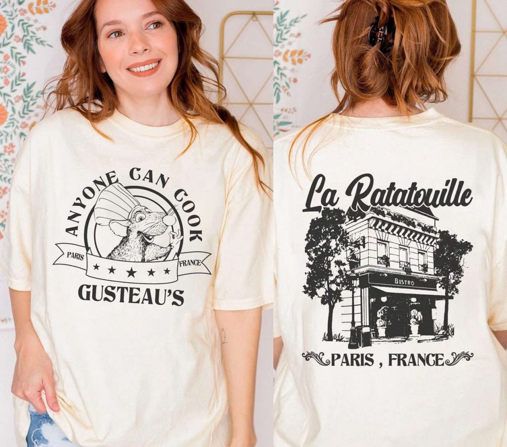 Vintage Disneyland Ratatouille Remy Shirt: Adventure In Paris - Perfect For Pixar Fans! 2