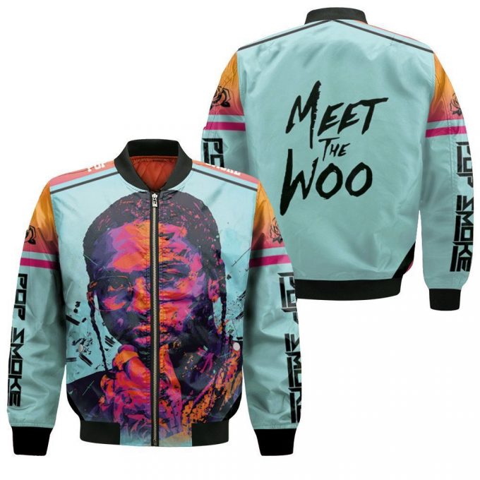 Pop Smoke Legend Rap Hip Hop Pop Bomber Jacket - Gift For Men Women 2