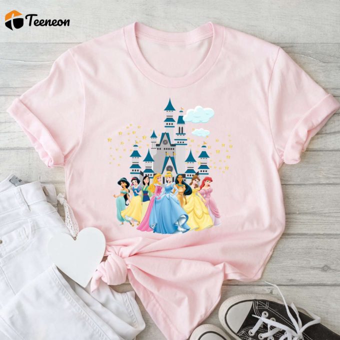 Cute Disney Princess Shirt: Magic Kingdom Day Tees For Kids &Amp;Amp; Adults 1