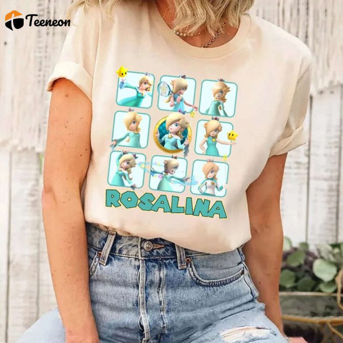 Princess Rosalina Shirt Nintendo World Women Tshirt Super Mario Princess Rosalina 1