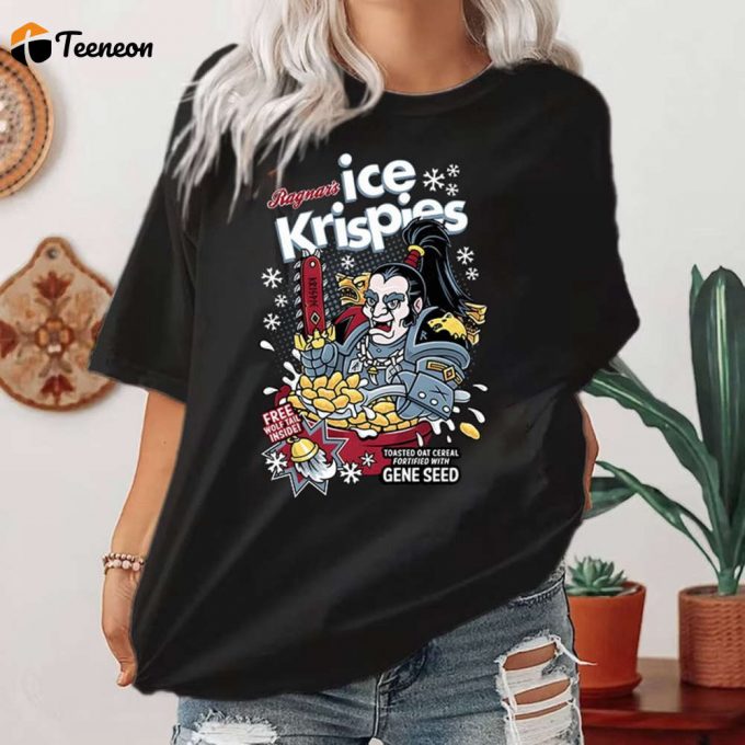 Ragnar S Ice Krispies &Amp;Amp; Warhammer 40K Space Marine Shirts – Engaging Video Game &Amp;Amp; Space Game Unisex Sweatshirt 1