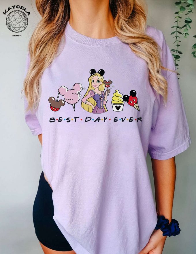 Rapunzel Best Day Ever Shirt – Disney Princess Tangled Movie Gift Character 2