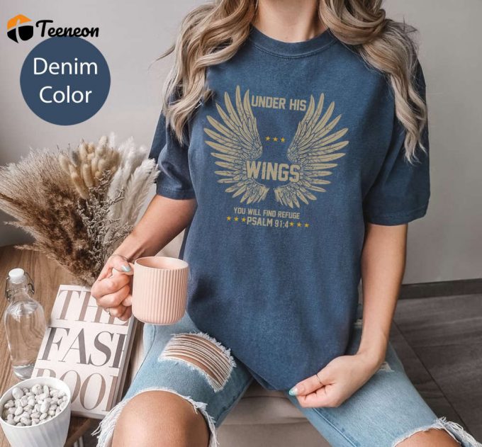 Religious Comfort Colors Shirt - Psalm 95 Faith Shirt Trendy Christian Shirts 2023 1