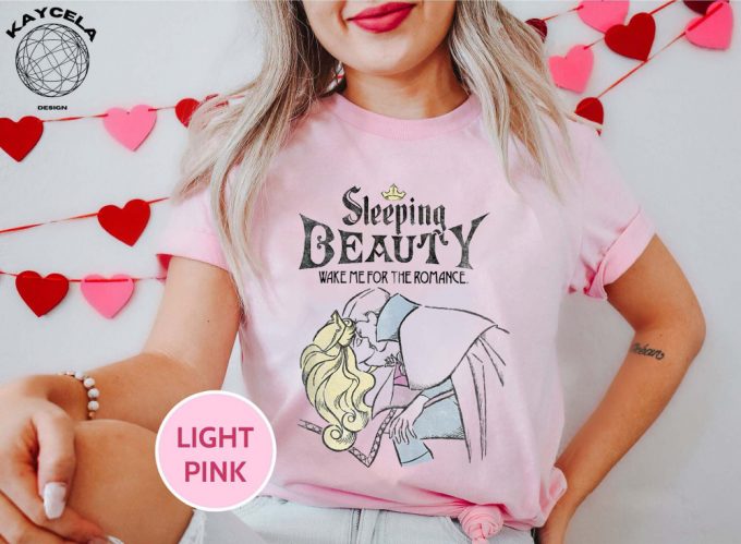 Retro Disney Sleeping Beauty Shirt - Perfect Aurora Shirt For Disney Princess Fans Ideal Disney Birthday Gift For Girls 2