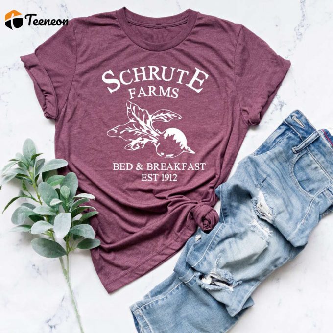 Schrute Farm Shirt - Scranton Est 1912 The Office Tv Show Michael Scott Dwight Schrute Schrute Tshirt 1