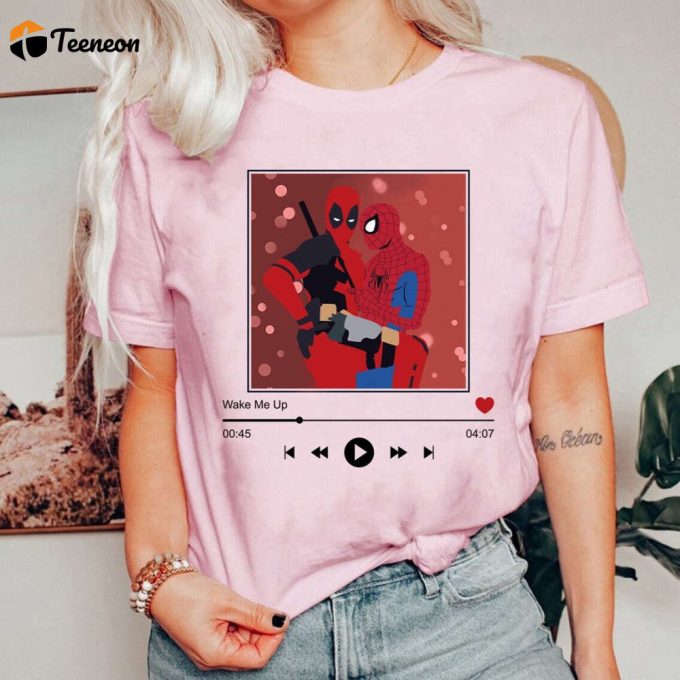 Spider-Man And Deadpool Shirt Superhero Matching Family Shirt Family Birthday Gift 1