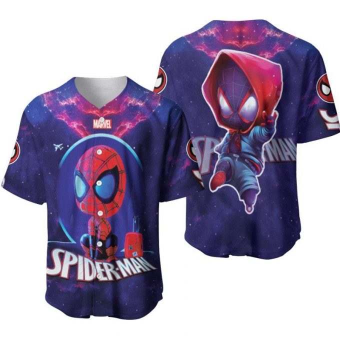 Spider Man No Way Home High School Student Superhero Saving Multiverse Designed Allover Gift For Spider Man Fans Baseball Jersey - Gift For Men Women 2