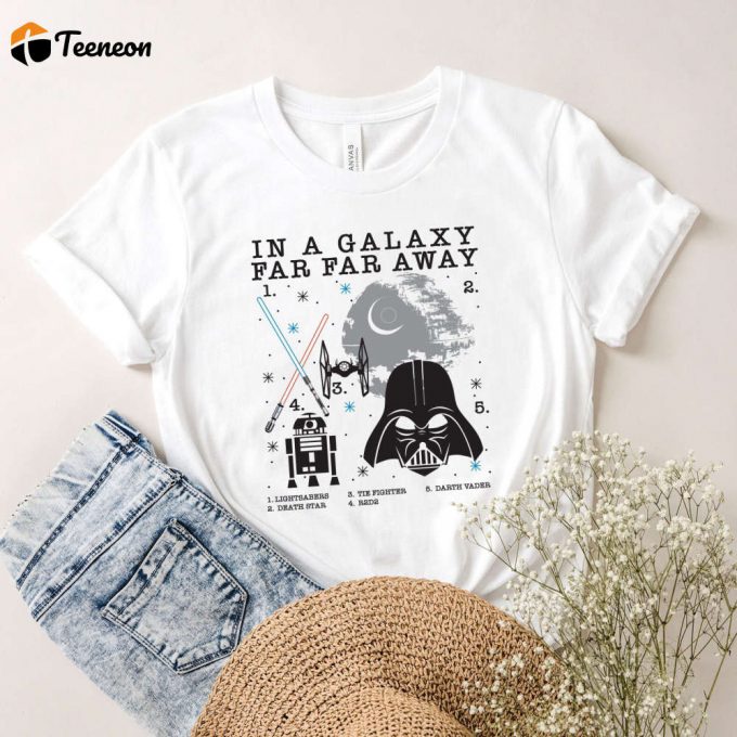 Shop Womens Star Wars Shirt – Vintage Gift Tee &Amp;Amp; Ladies Darth Vader Apparel 1