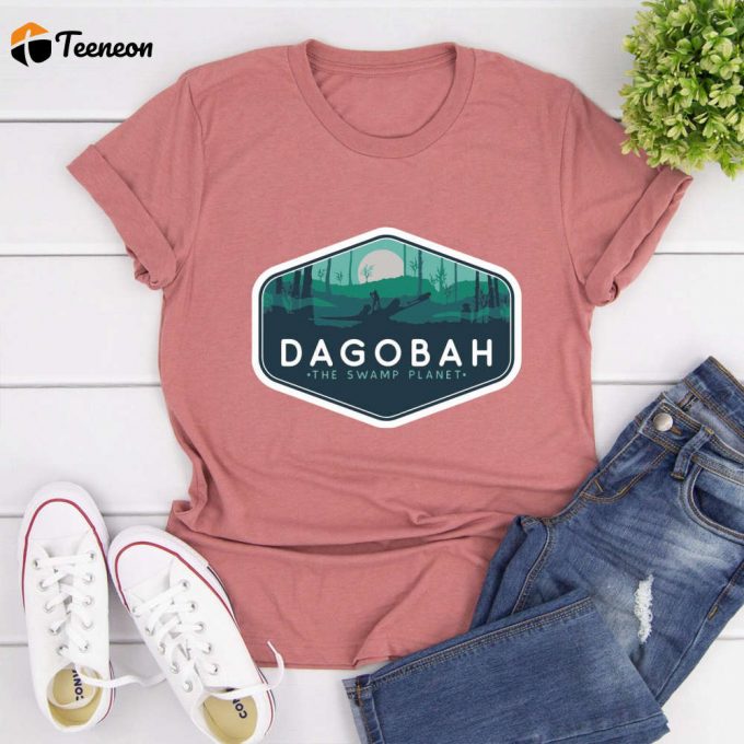 Star Wars Dagobah T-Shirt For Men &Amp;Amp; Women - Luke Skywalker &Amp;Amp; Yoda Unisex Shirt 1