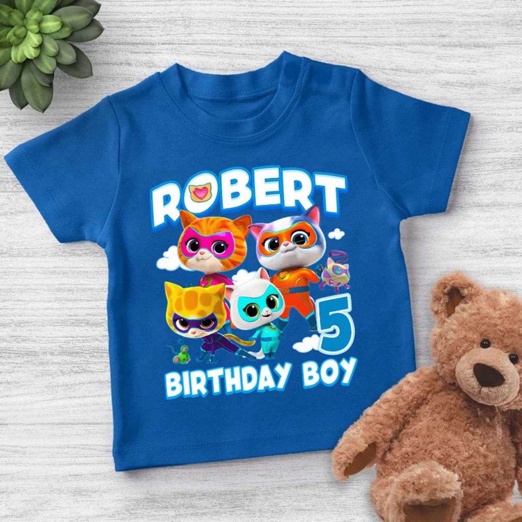 Superkitties Birthday Shirt: Fun &Amp; Stylish Family Tee For Super Kitties Celebrations! 2