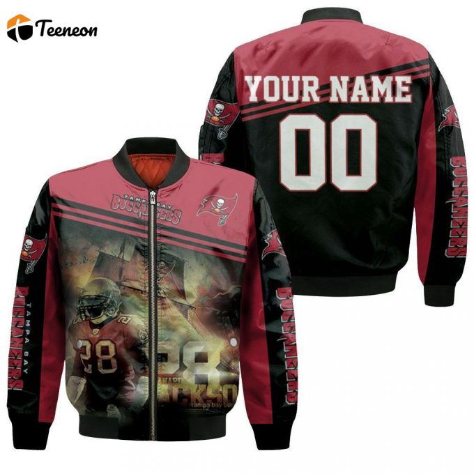 Tampa Bay Buccaneers Vernon Hargreaves Siege The Day Personalized Bomber Jacket - Gift For Men Women 1