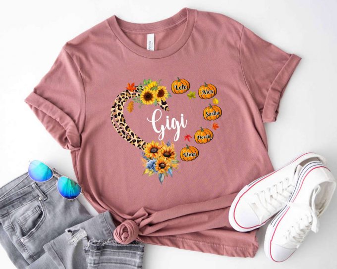 Express Gratitude With Custom Thanksgiving T-Shirt – Thankful Vibes Shirt For Aunties Perfect Personalized Gift With Cute Positive Vibe 2