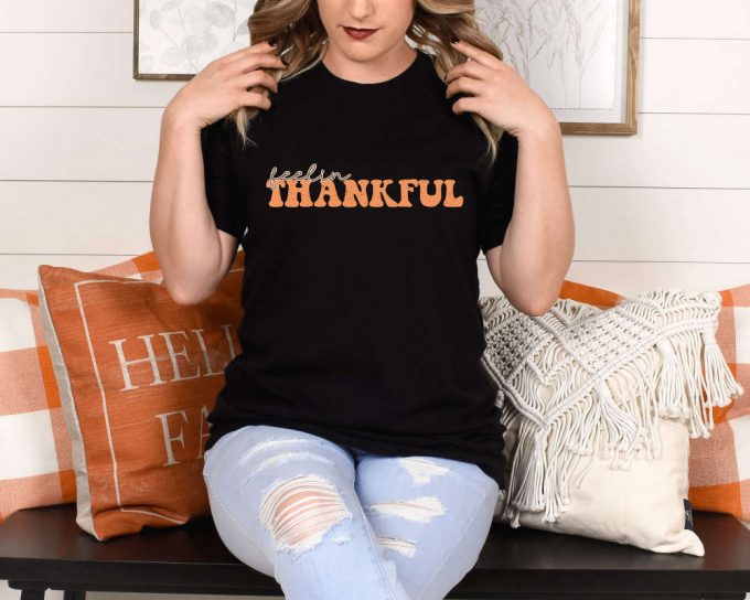 Thanksgiving T-Shirt: Fall Vibe Gobble Gobble Tee Funny &Amp; Grateful Shirt – Perfect Thanksgiving Gift Turkey Day Apparel 2