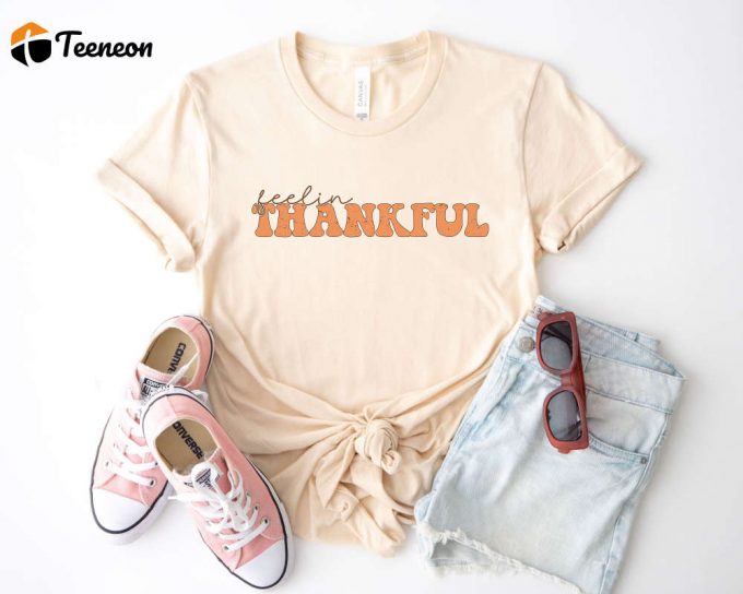 Thanksgiving T-Shirt: Fall Vibe Gobble Gobble Tee Funny &Amp;Amp; Grateful Shirt – Perfect Thanksgiving Gift Turkey Day Apparel 1