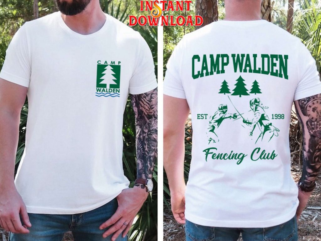 The Parent Trap T-Shirt Hallie Annie Parker Camp Walden Fencing Club Parker Knoll 2