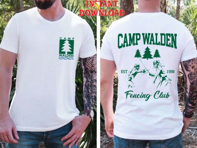 The Parent Trap T-Shirt Hallie Annie Parker Camp Walden Fencing Club Parker Knoll 1