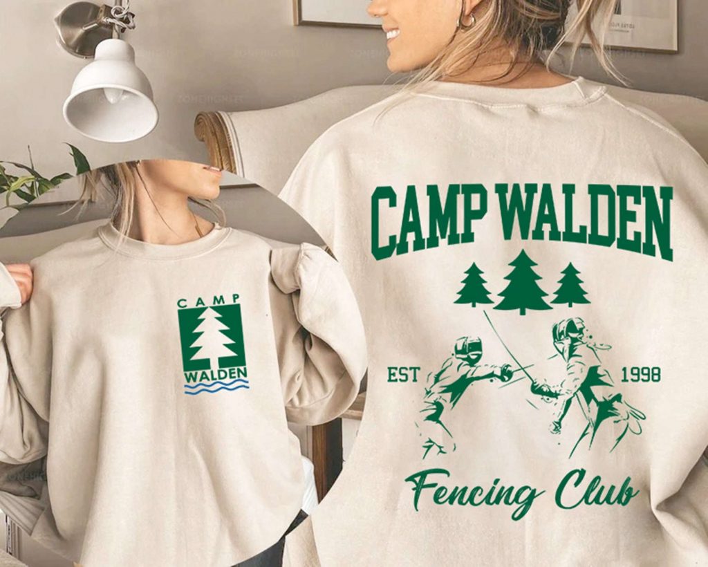 Parent Trap Camp Walden Fencing Club Shirt - Hallie Annie Parker T-Shirt &Amp; Sweatshirt 2