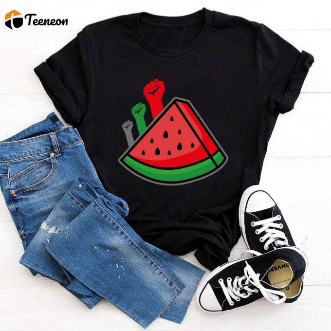 Flag Red Green Black Collection Tee - This Is Not A Watermelon Shirt No War Shirt Free Flag Shirt 1