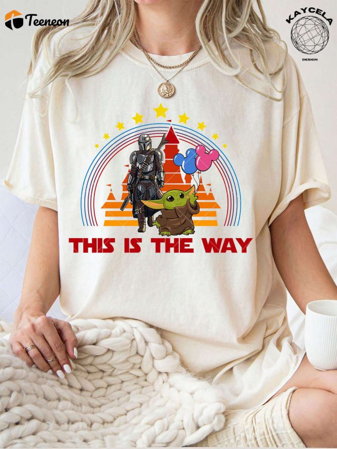 Shop The Best Star Wars Shirts: This Is The Way Boba Fett Baby Yoda Disney Castle &Amp;Amp; More! 1