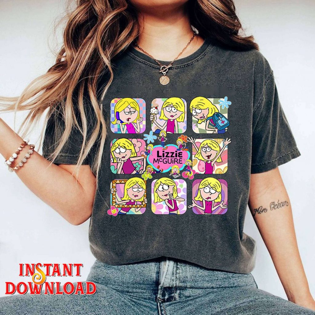 Lizzie Mcguire Png File Instant Download Y2K Aesthetic Shirt: Dreams Come True 2