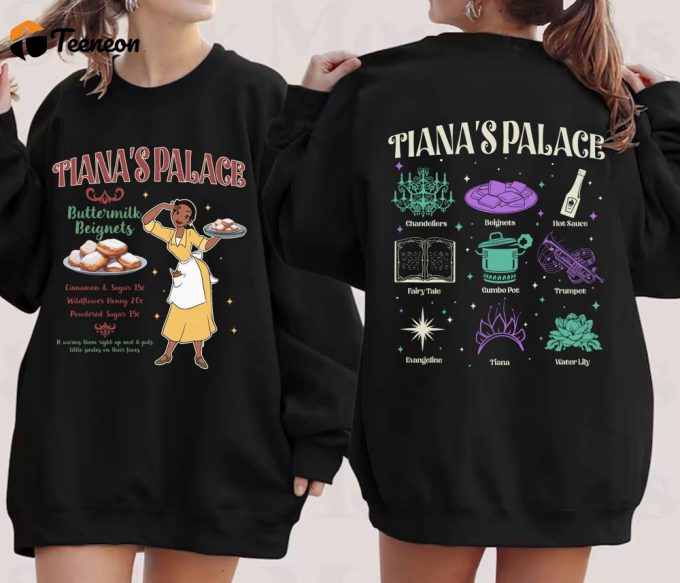 Tiana Princess And The Frog Palace Shirt - Perfect For Disneyland Birthday Party Magic Kingdom Shirt 1