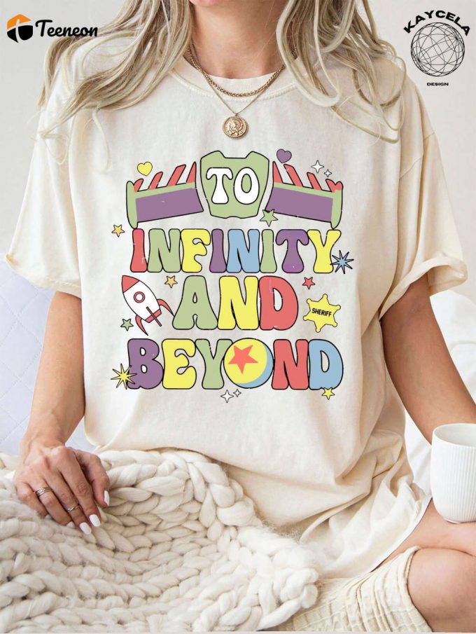 To Infinity And Beyond Shirt: Toy Story Matching Shirts For Disney Fans! Andy Buzz Woody Shirt For Toy Story Birthday Celebration 1