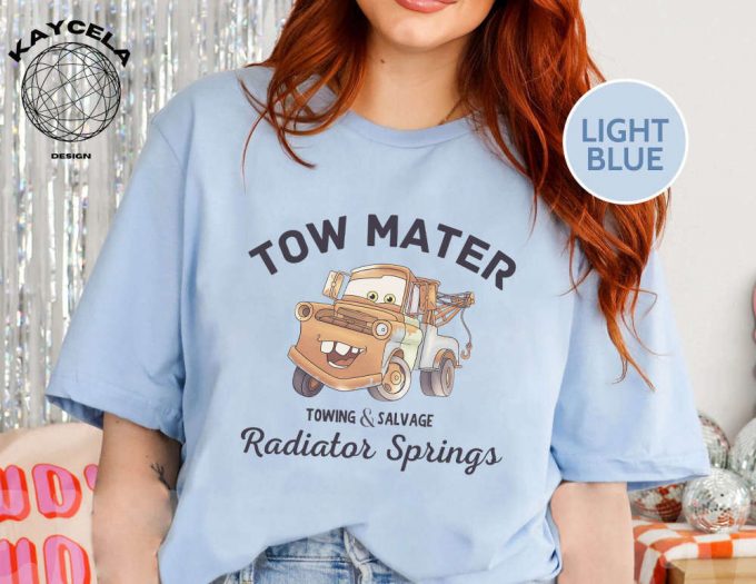 Disneyland Tow Mater Shirt: Official Cars Shirt At Cozy Cone Motel &Amp; Disney World - Rusteze &Amp; Disney Merch 2