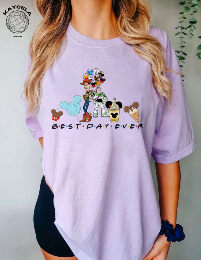 Get Ready For The Best Day Ever With Toy Story Shirts: Toy Story Balloons Disney Best Day Ever Woody And Buzz And More! 2