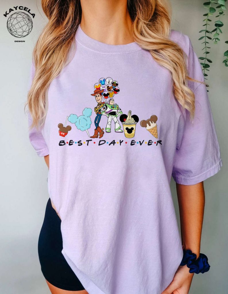 Get Ready For The Best Day Ever With Toy Story Shirts: Toy Story Balloons Disney Best Day Ever Woody And Buzz And More! 5