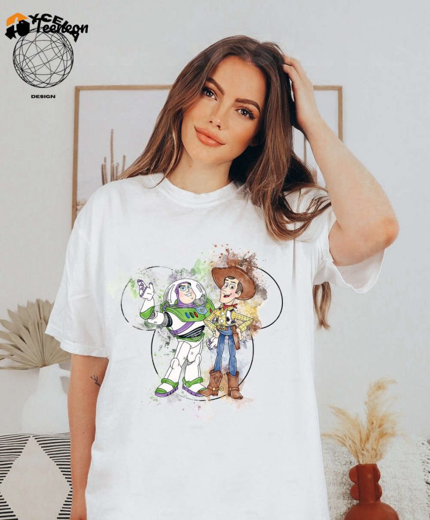 Buzz Lightyear And Woody Toy Story Shirt: Explore Toy Story Land With Disney World And Disneyland Shirts - Perfect For Disney Family Fun! 3