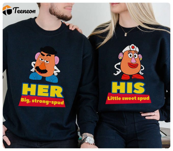 Disneyland Couples Shirt: Toy Story Mr &Amp;Amp; Mrs Potato Head His &Amp;Amp; Her Valentine S Day Shirt 1