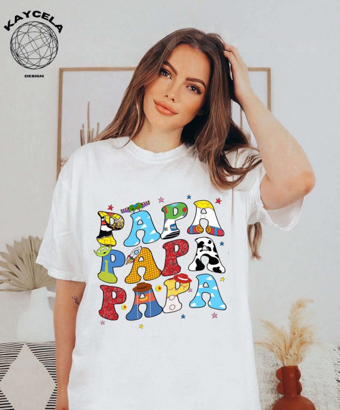 Disney Toy Story Papa Shirt: Get The Perfect Toy Story Family Shirts For Your Disneyland Trip At Toy Story Land! 2