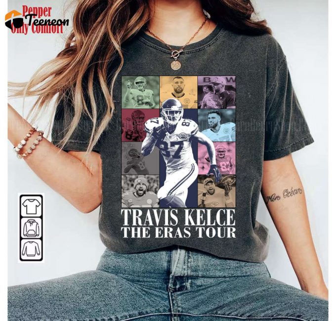 Vintage Travis Kelce Eras Tour Tshirt &Amp;Amp; Sweatshirts: Game Day Karma 87 - Shop Now! 1