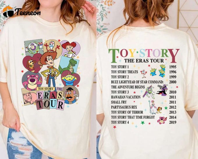 Vintage Pixar Magical Tour Shirt Retro Disneyland Characters Concert Music Toy Story 2023 Up Shirt 1