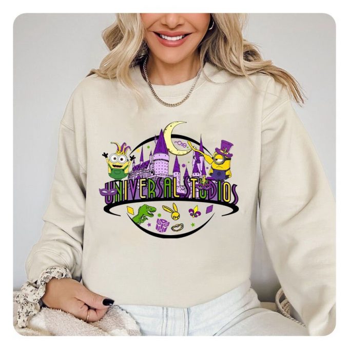 Universal Studios Mardi Gras 2024 Shirt: Fat Tuesday Family Trip Vacation 2