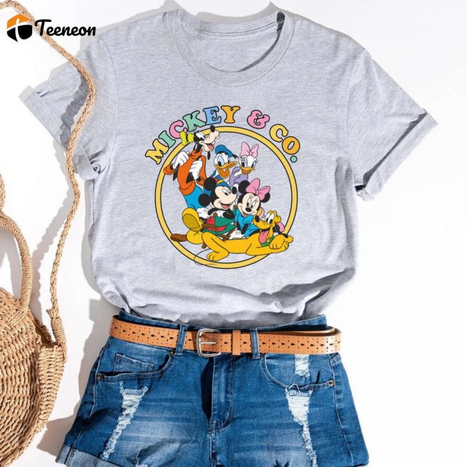 Vintage Mickey &Amp;Amp; Co 1928 Shirt - Retro Disney Family Shirts For Mickey And Friends - Disneyworld 1