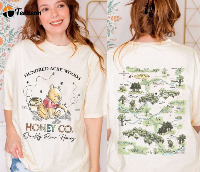 Winnie The Pooh Hundred Acre Wood Shirt - Disneyland Est 1926 Trip &Amp;Amp; Birthday Magic Kingdom Tee 1