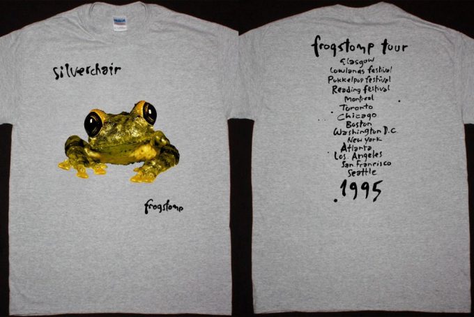 1995 Silverchair Frogstomp Tour T-Shirt - Authentic 90S Rock Concert Shirt 2