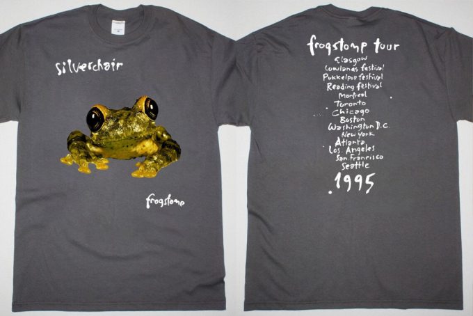 1995 Silverchair Frogstomp Tour T-Shirt - Authentic 90S Rock Concert Shirt 3