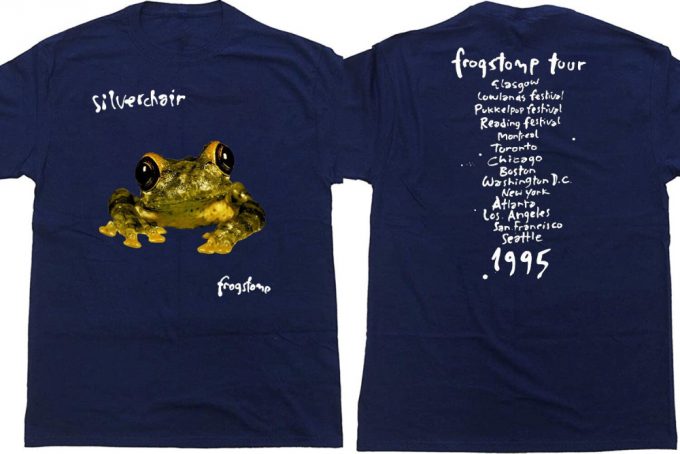 Vintage 1995 Silverchair Frogstomp Tour T-Shirt - Rock Concert Shirt 3