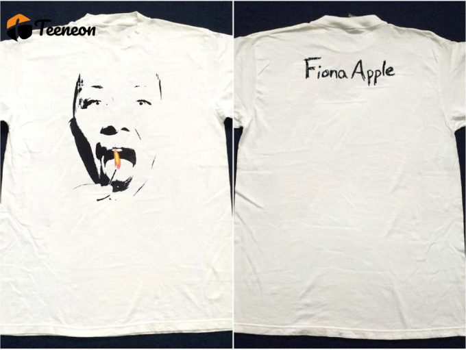 Vintage 1999 Fiona Apple Fast As You Can Tour T-Shirt: Iconic 90S Album Shirt 1